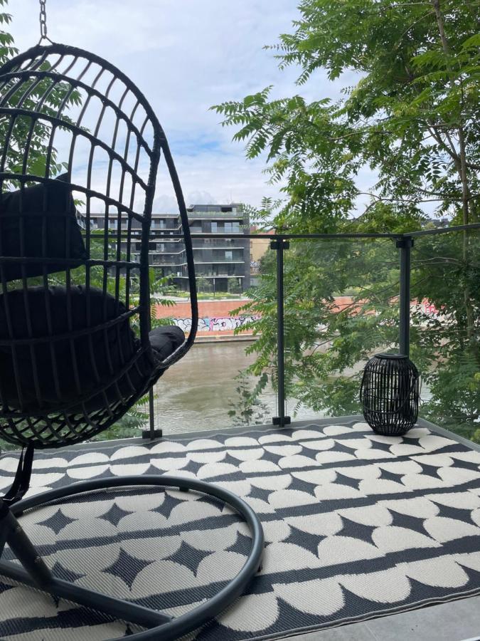 Przy Bulwarze - By The River Apartment วรอตซวาฟ ภายนอก รูปภาพ